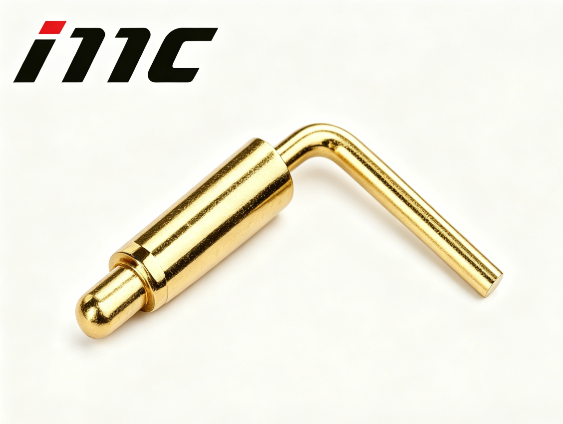 pogo pin & 90�� solder tail type