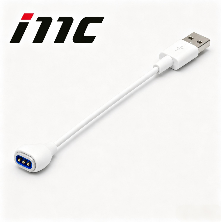 3P Pogo‑pin Magnetic Charging Cable