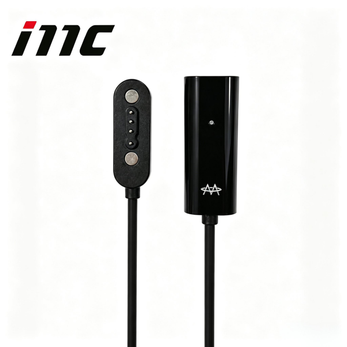 4P Pogo‑pin to Type‑C Magnetic Data Cable