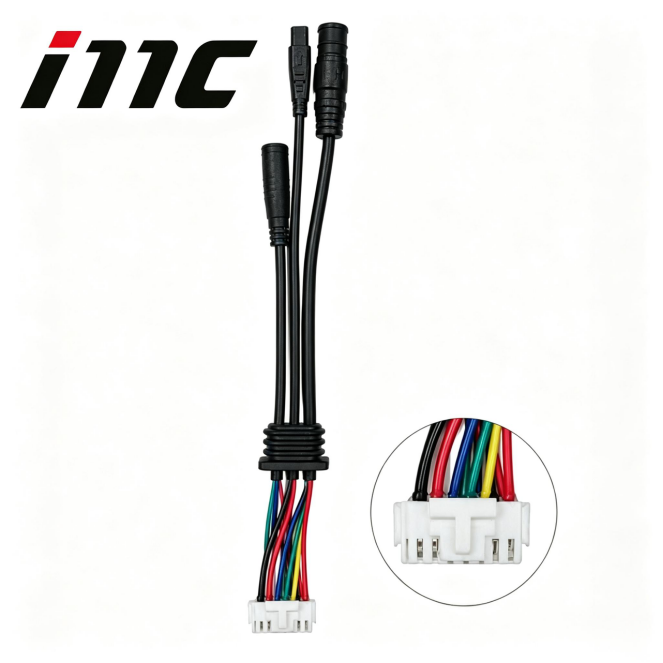 P30 3‑Core Wire Harness with SR Strain Relief